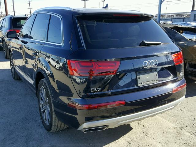 WA1LAAF73HD025350 - 2017 AUDI Q7 PREMIUM BLUE photo 3