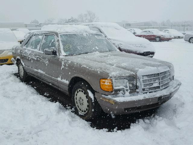 WDBCA35D1HA300867 - 1987 MERCEDES-BENZ 420 SEL BEIGE photo 1