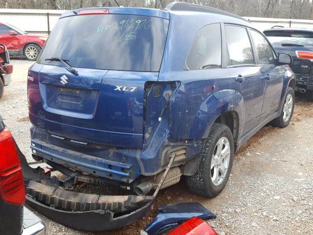 2S3DB417886118008 - 2008 SUZUKI XL7 LUXURY BLUE photo 4