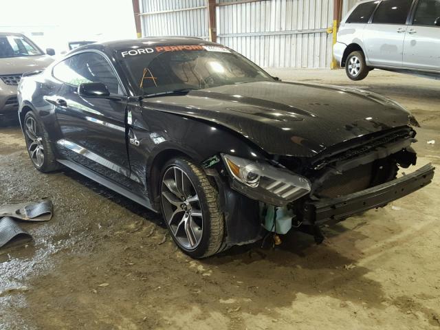1FA6P8CFXF5385105 - 2015 FORD MUSTANG GT BLACK photo 1