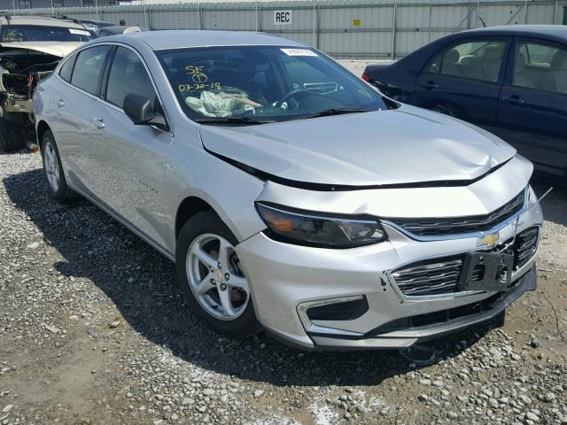 1G1ZB5ST3GF193556 - 2016 CHEVROLET MALIBU LS Gümüş foto 1