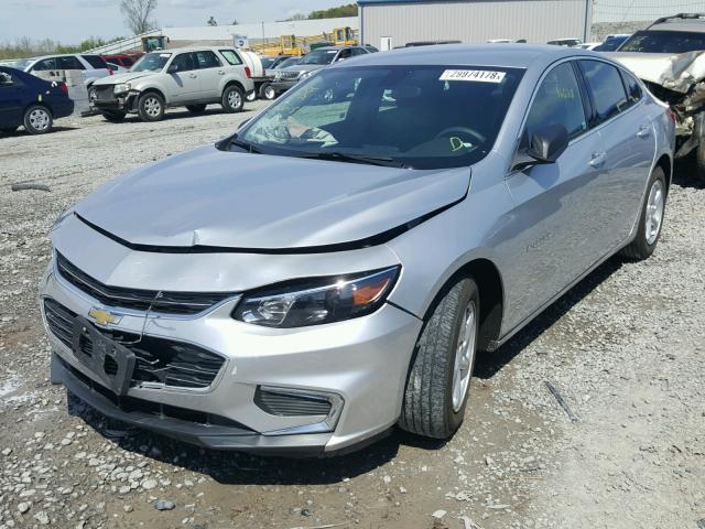 1G1ZB5ST3GF193556 - 2016 CHEVROLET MALIBU LS Gümüş foto 2