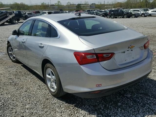 1G1ZB5ST3GF193556 - 2016 CHEVROLET MALIBU LS Gümüş foto 3