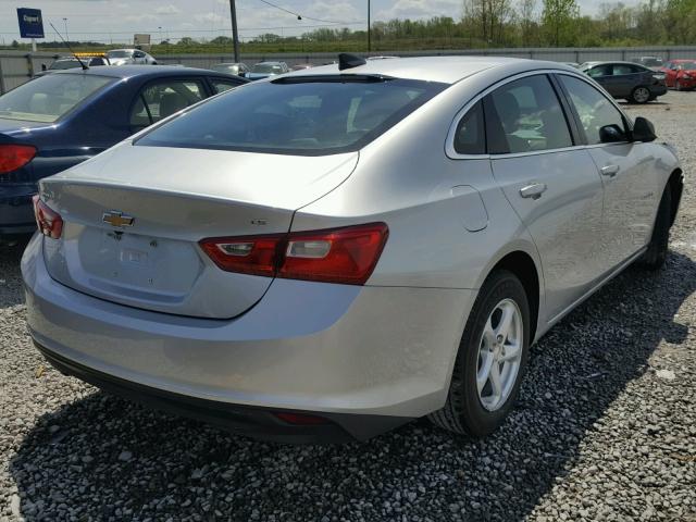 1G1ZB5ST3GF193556 - 2016 CHEVROLET MALIBU LS Gümüş foto 4