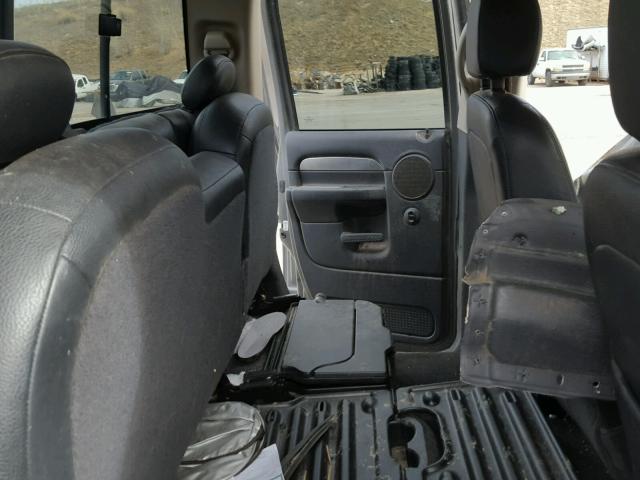 3D7KS28C25G865235 - 2005 DODGE RAM 2500 S GRAY photo 6