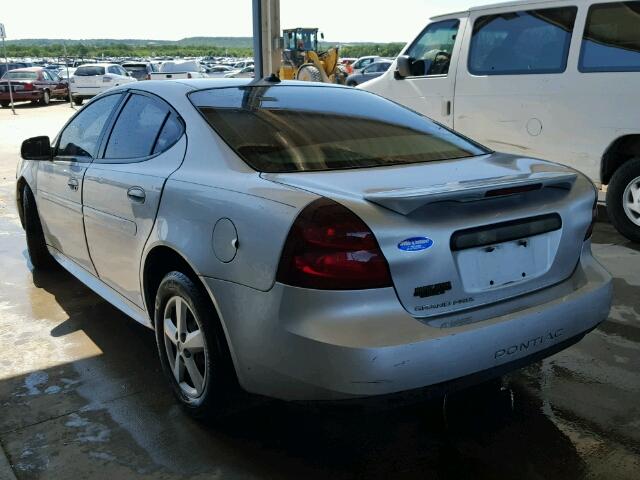 2G2WP522751140676 - 2005 PONTIAC GRAND PRIX SILVER photo 3