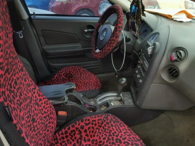 2G2WP522751140676 - 2005 PONTIAC GRAND PRIX SILVER photo 5