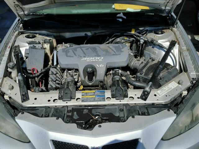 2G2WP522751140676 - 2005 PONTIAC GRAND PRIX SILVER photo 7