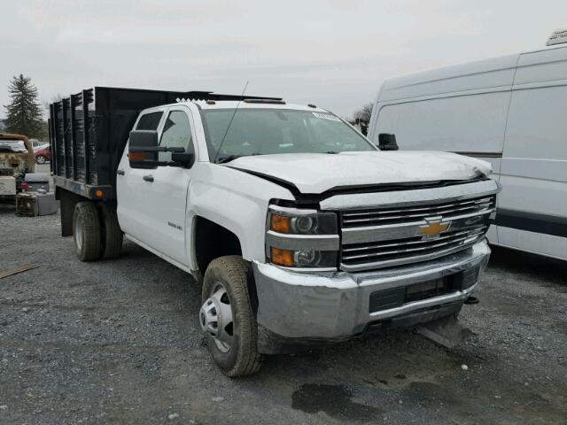 1GB4KYCG8HF124632 - 2017 CHEVROLET SILVERADO WHITE photo 1