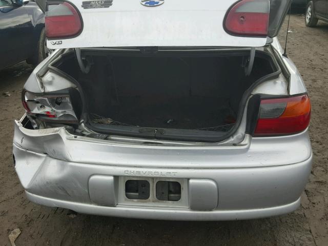 1G1NE52J12M709454 - 2002 CHEVROLET MALIBU LS თაფლისფერი ფოტო 9