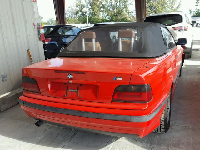 WBABH8320VEY11964 - 1997 BMW 318 IC AUT RED photo 4