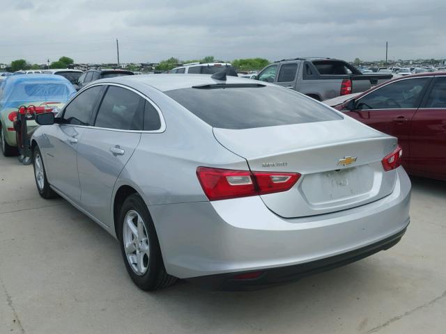 1G1ZB5ST8GF308815 - 2016 CHEVROLET MALIBU LS 银色 照片 3