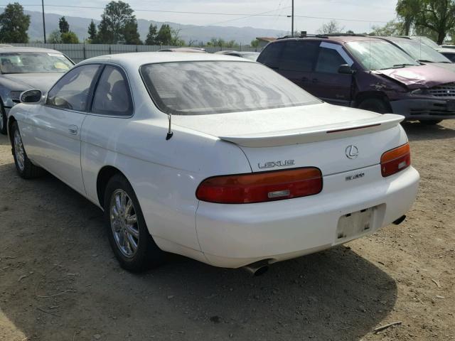 JT8UZ30C2R0036917 - 1994 LEXUS SC 400 WHITE photo 3