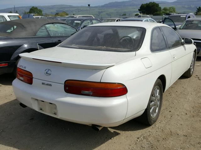 JT8UZ30C2R0036917 - 1994 LEXUS SC 400 WHITE photo 4