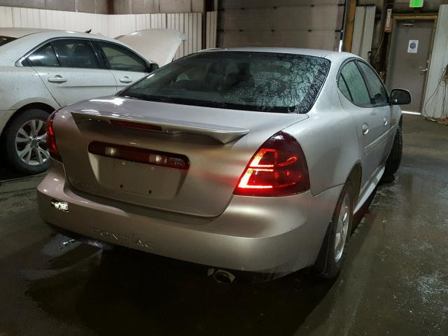 2G2WP552281132940 - 2008 PONTIAC GRAND PRIX Gümüş foto 4