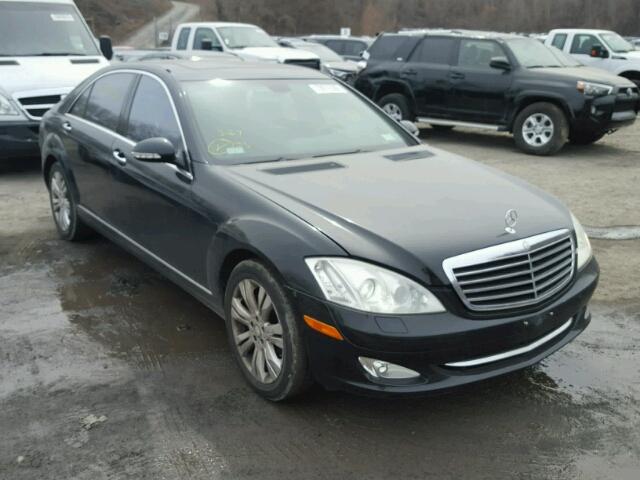 WDDNG71X47A039139 - 2007 MERCEDES-BENZ S 550 BLACK photo 1