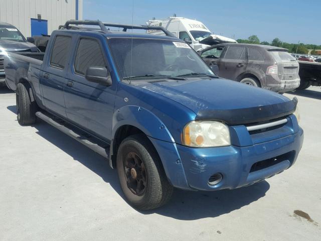 1N6ED29X34C446330 - 2004 NISSAN FRONTIER C BLUE photo 1