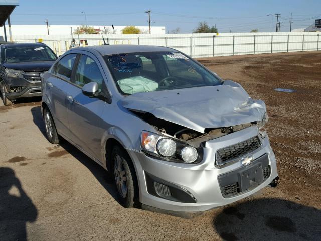1G1JA5SH7C4118604 - 2012 CHEVROLET SONIC LS Gümüş foto 1
