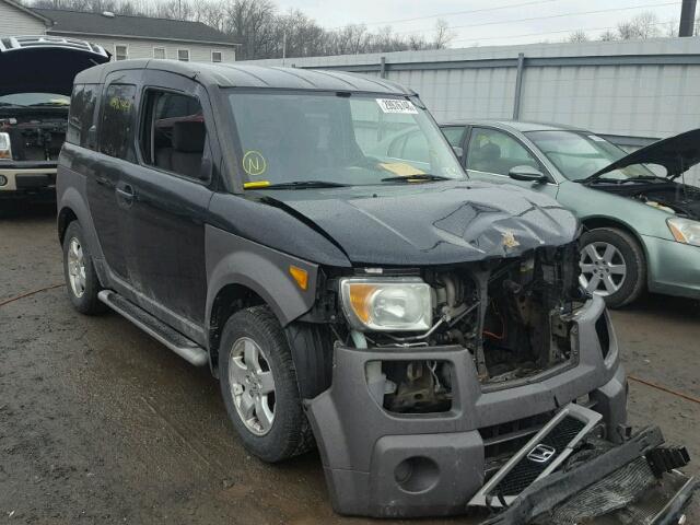 5J6YH27694L014592 - 2004 HONDA ELEMENT EX BLACK photo 1