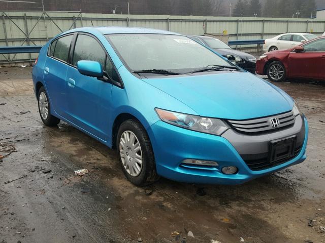 JHMZE2H54BS007110 - 2011 HONDA INSIGHT LX BLUE photo 1