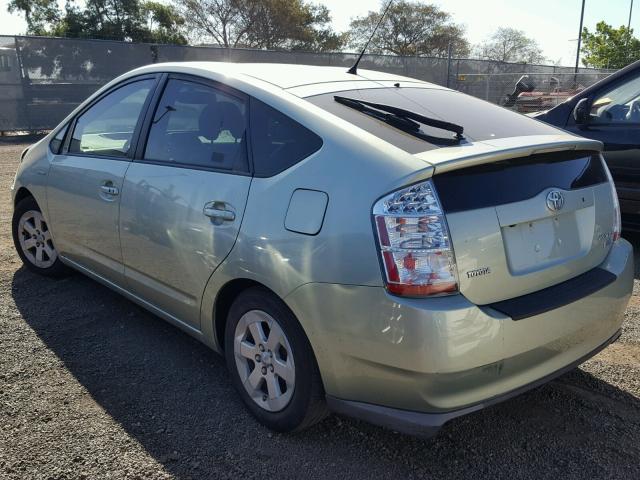 JTDKB20U697822131 - 2009 TOYOTA PRIUS GREEN photo 3