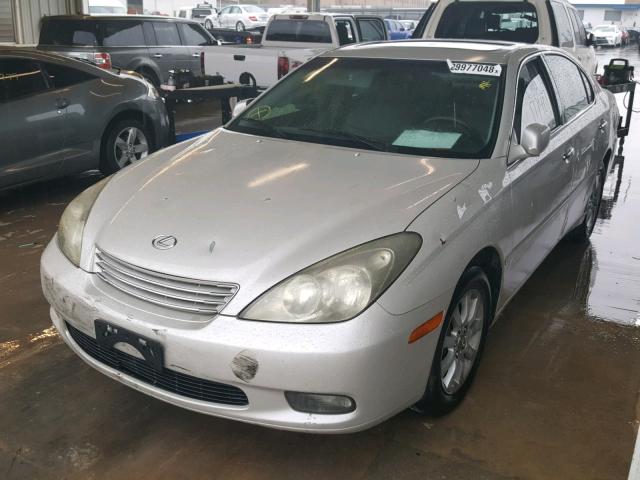 JTHBA30G745044525 - 2004 LEXUS ES 330 SILVER photo 2