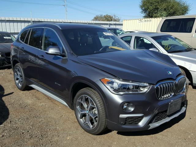 WBXHU7C30H5H34857 - 2017 BMW X1 SDRIVE2 CHARCOAL photo 1