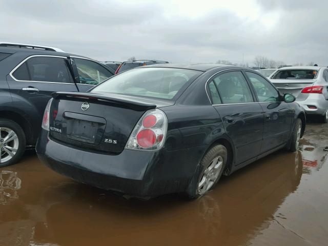 1N4AL11D95C366036 - 2005 NISSAN ALTIMA S BLACK photo 4