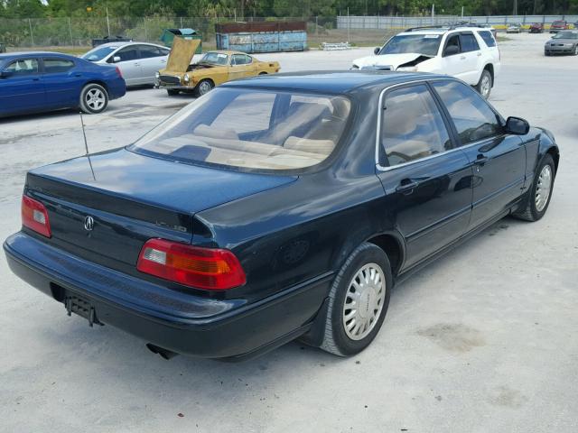 JH4KA7652PC007282 - 1993 ACURA LEGEND L GREEN photo 4