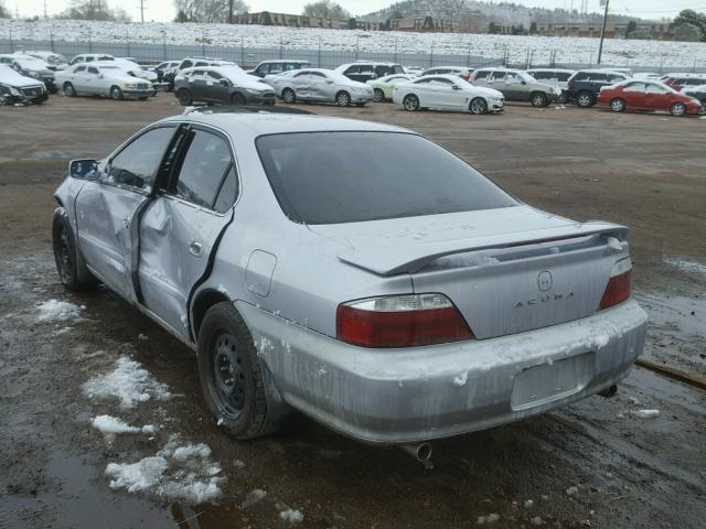 19UUA56822A039700 - 2002 ACURA 3.2TL TYPE SILVER photo 3