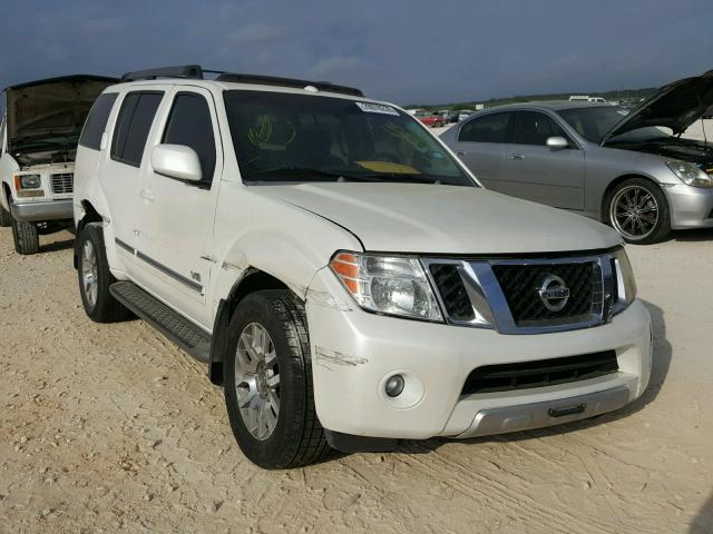 5N1BR18A78C614874 - 2008 NISSAN PATHFINDER WHITE photo 1