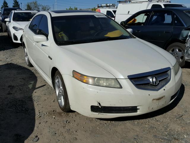 19UUA66295A008322 - 2005 ACURA TL WHITE photo 1