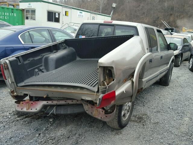 1GCDT13X83K102162 - 2003 CHEVROLET S TRUCK S1 TAN photo 4