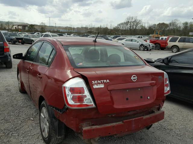 3N1AB61E59L682517 - 2009 NISSAN SENTRA 2.0 RED photo 3