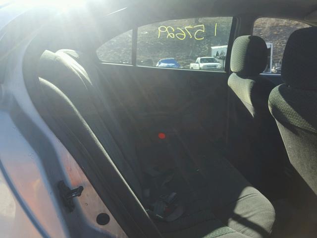 1G2NF52E23C328862 - 2003 PONTIAC GRAND AM S ვერცხლისფერი ფოტო 6