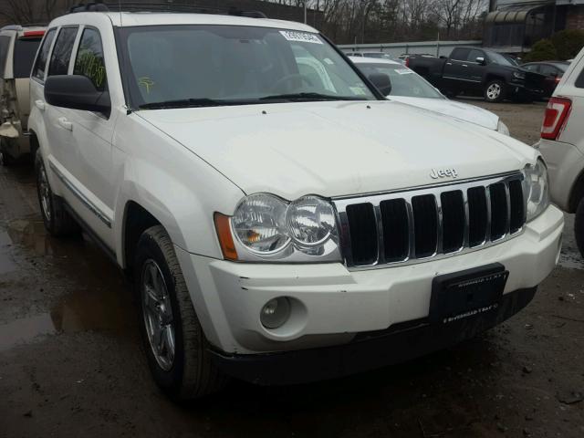 1J4HR58226C115521 - 2006 JEEP GRAND CHER WHITE photo 1