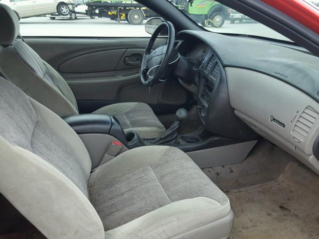 2G1WW12E7Y9358634 - 2000 CHEVROLET MONTE CARL 红色 照片 5