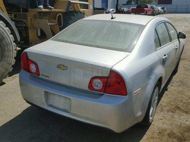 1G1ZB5E10BF378909 - 2011 CHEVROLET MALIBU LS ვერცხლისფერი ფოტო 4