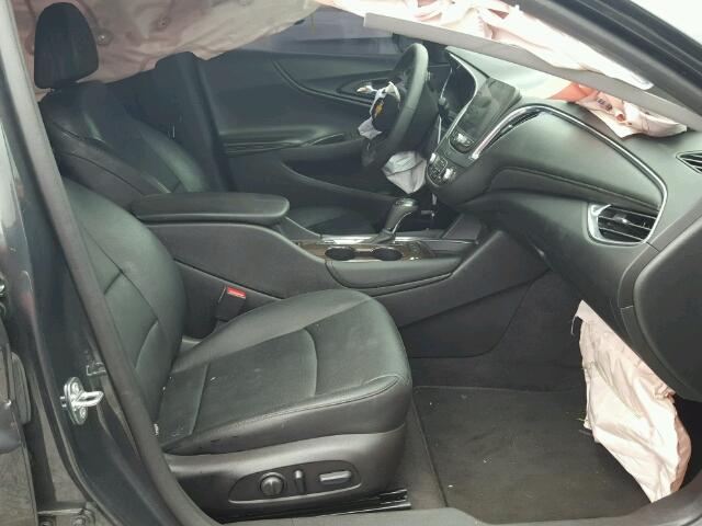 1G1ZH5SX6GF356895 - 2016 CHEVROLET MALIBU PRE GRAY photo 5