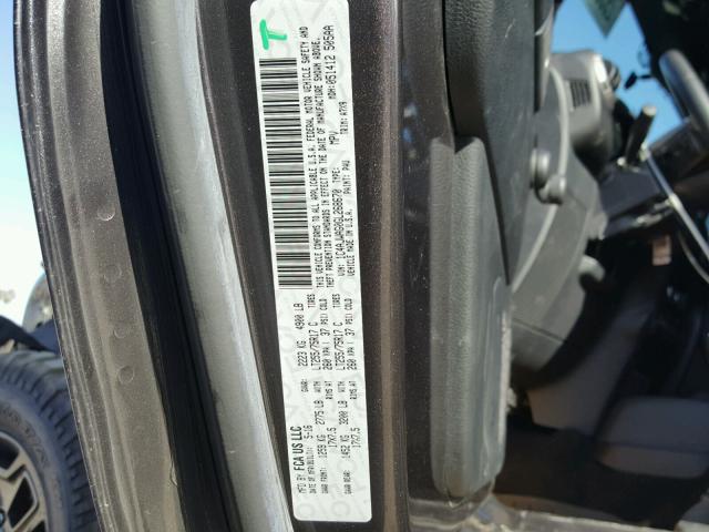 1C4AJWAG0GL268670 - 2016 JEEP WRANGLER S GRAY photo 10