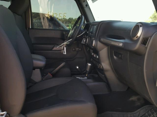 1C4AJWAG0GL268670 - 2016 JEEP WRANGLER S GRAY photo 5