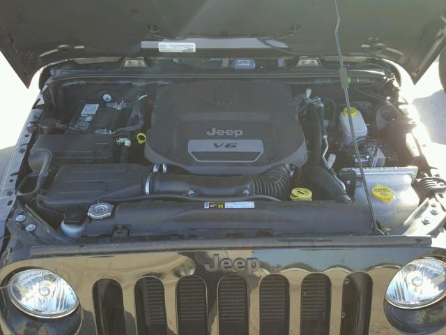 1C4AJWAG0GL268670 - 2016 JEEP WRANGLER S GRAY photo 7