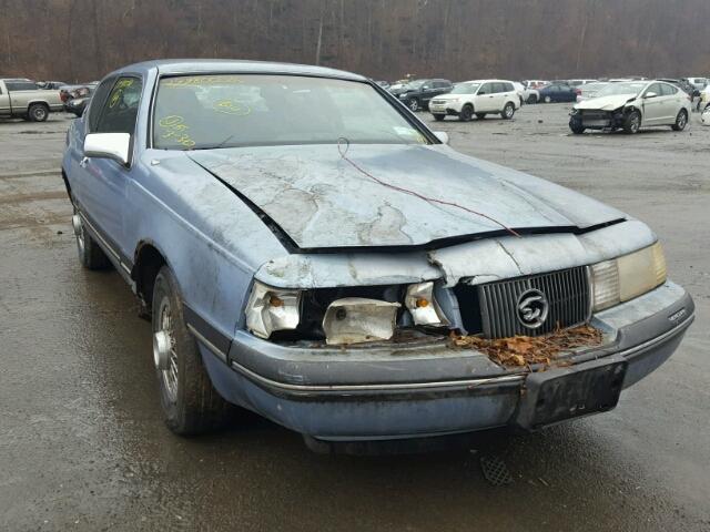 1MEBM6046JH710914 - 1988 MERCURY COUGAR LS BLUE photo 1