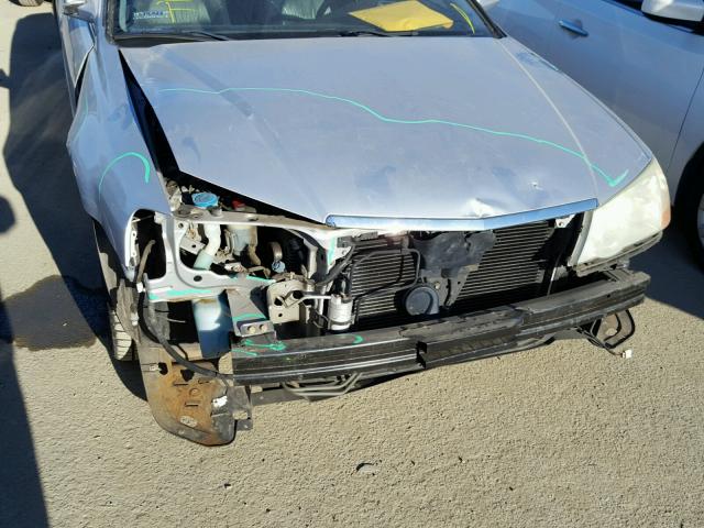 19UUA56972A054203 - 2002 ACURA 3.2TL TYPE SILVER photo 9