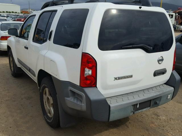 5N1AN08U96C534646 - 2006 NISSAN XTERRA OFF WHITE photo 3