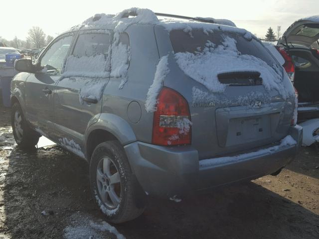 KM8JM12B36U479797 - 2006 HYUNDAI TUCSON GL GRAY photo 3