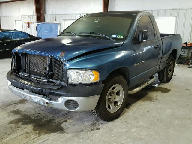 1D7HA16N63J652361 - 2003 DODGE RAM 1500 S BLUE photo 2