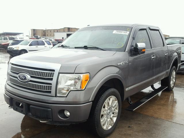 1FTFW1EF0CFC11485 - 2012 FORD F150 SUPER CHARCOAL photo 2