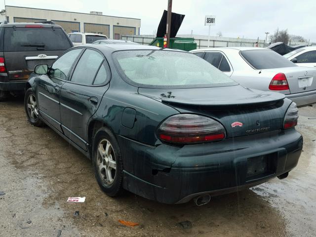 1G2WP52K6YF195911 - 2000 PONTIAC GRAND PRIX 绿色 照片 3