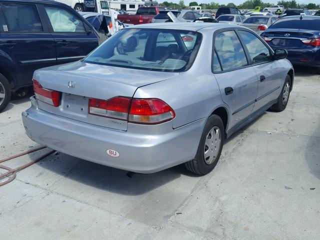 1HGCF85432A078275 - 2002 HONDA ACCORD DX SILVER photo 4